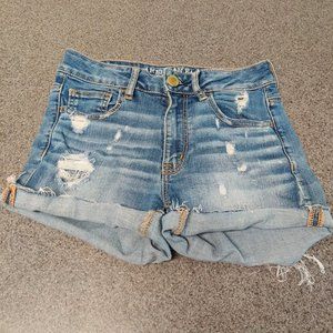 American Eagle Super Stretch Hi-Rise Shortie